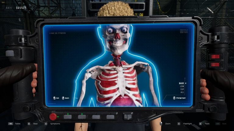 Quarantine Zone has been patched so now you can actually detect people smuggling hand grenades in their butts