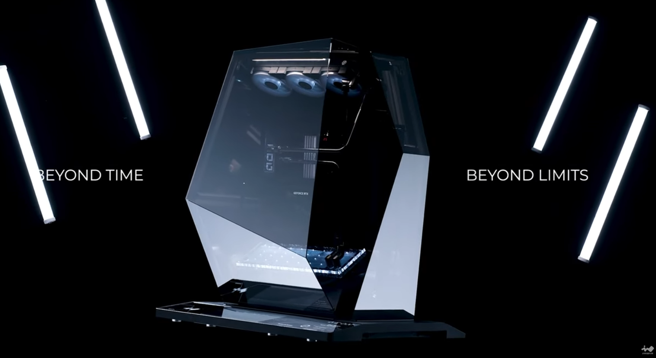 InWin’s latest ‘signature’ case looks not unlike a futuristic egg but requires more than a simple crack to open