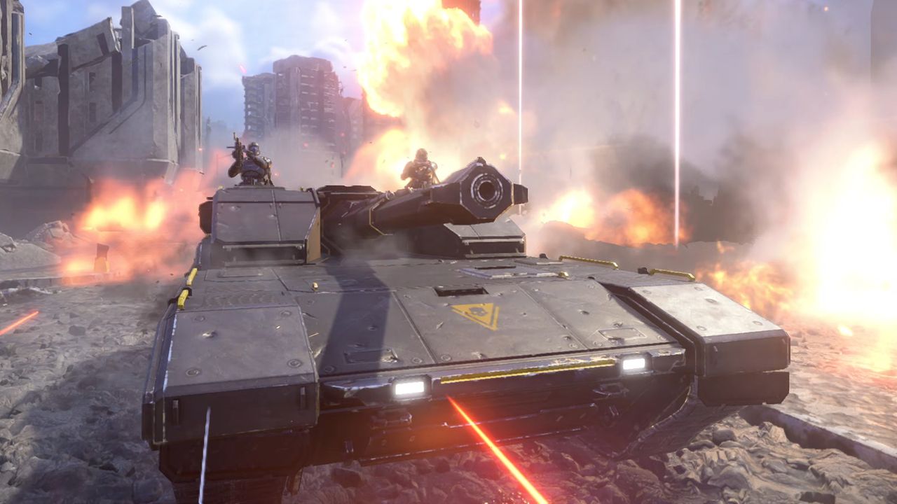 Helldivers 2 has a tank now