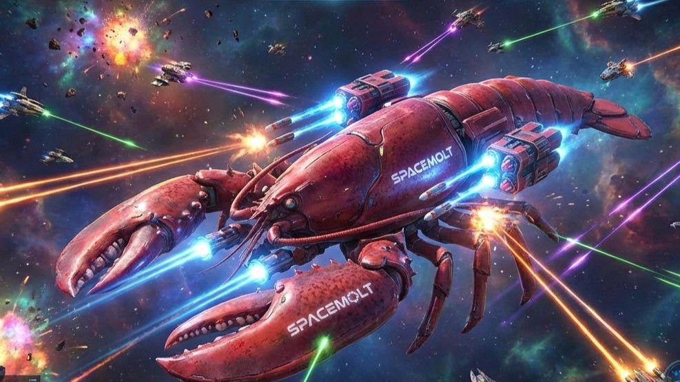 This space MMO was coded by AI, is played by AI, and all us meatbags can do is watch them
