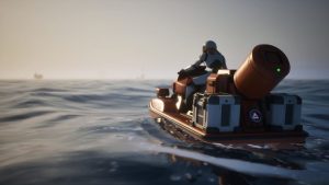 Seafaring survival sim The Last Caretaker gets a big update that adds a speedy jet ski and lets you customise your base-boat