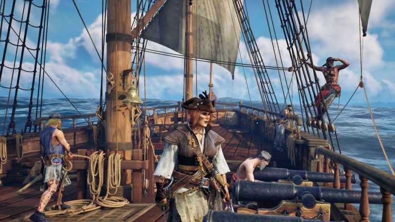 I’ve already played the demo of this co-op pirate survival game for 7 hours, but the boisterous sea shanties my crew sings keep me coming back for more