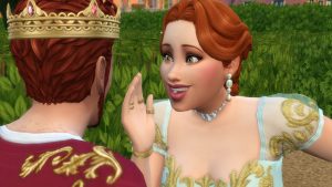 Of course there’s a tiny Bridgerton reference in The Sims Royalty & Legacy expansion because it’s basically a Lady Whistledown simulation