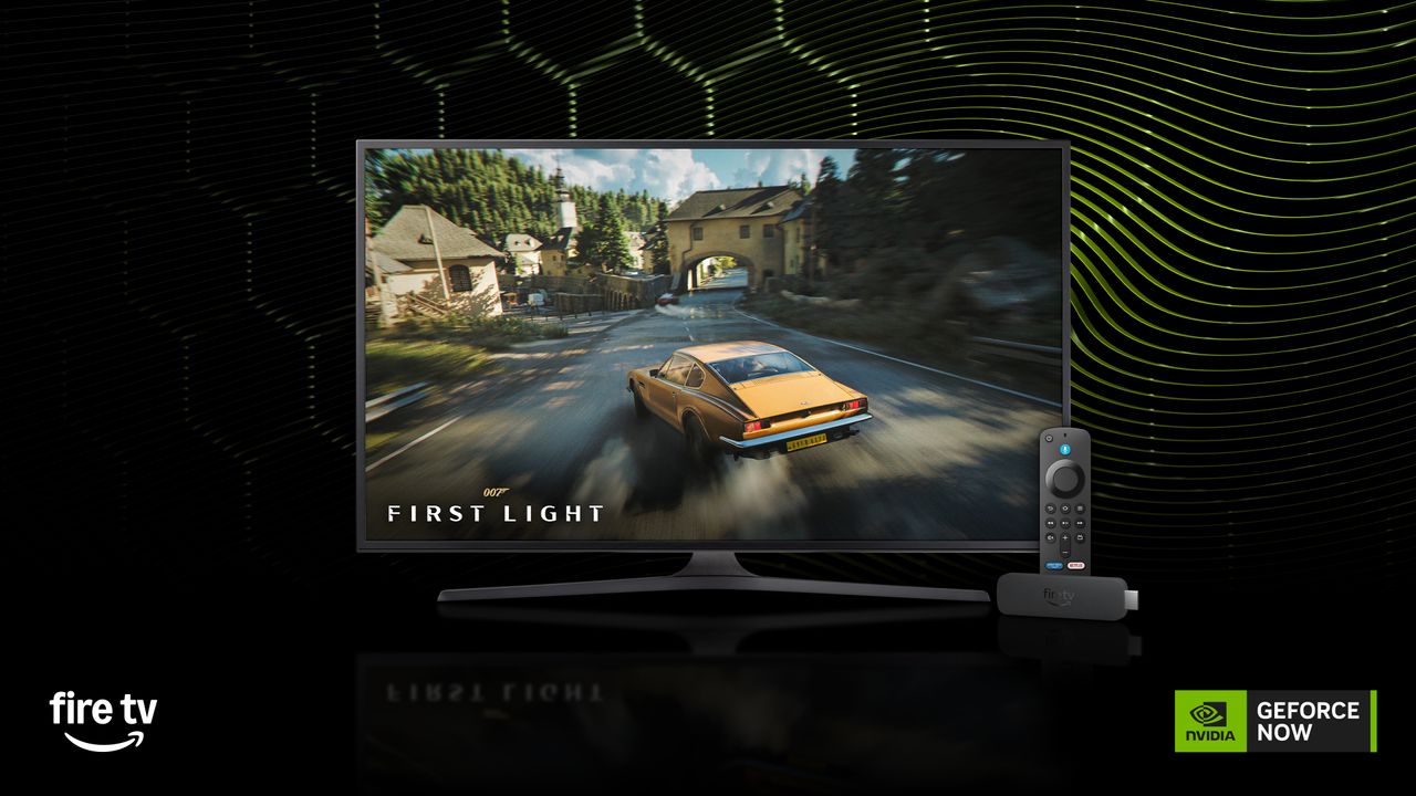 Nvidia’s game streaming app GeForce Now touches down on Amazon Fire TV devices—yes, even the little dongles