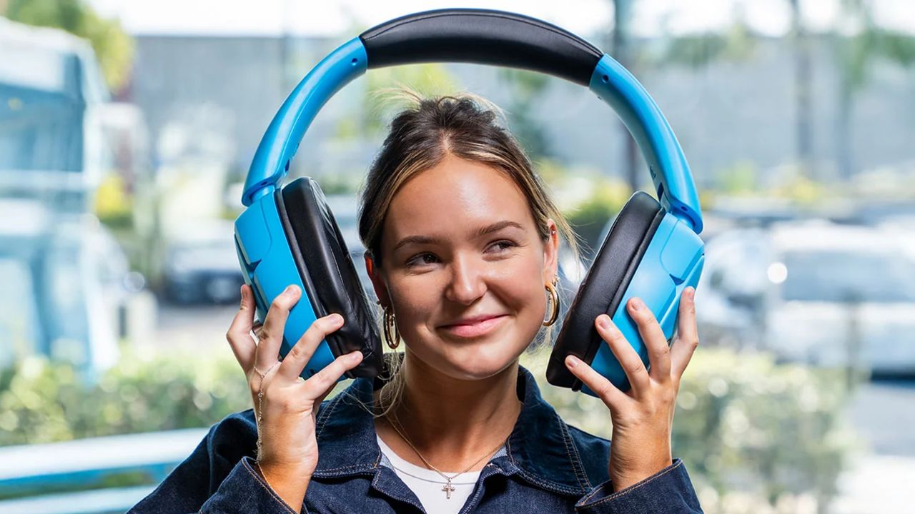 JLab has made a ridiculously large set of headphones that function as a gigantic Bluetooth speaker, which can be ‘worn around the neck or placed on a table’