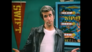 Microsoft lawyers had to consult with representatives of The Fonz to get a Weezer music video on the Windows 95 install CD