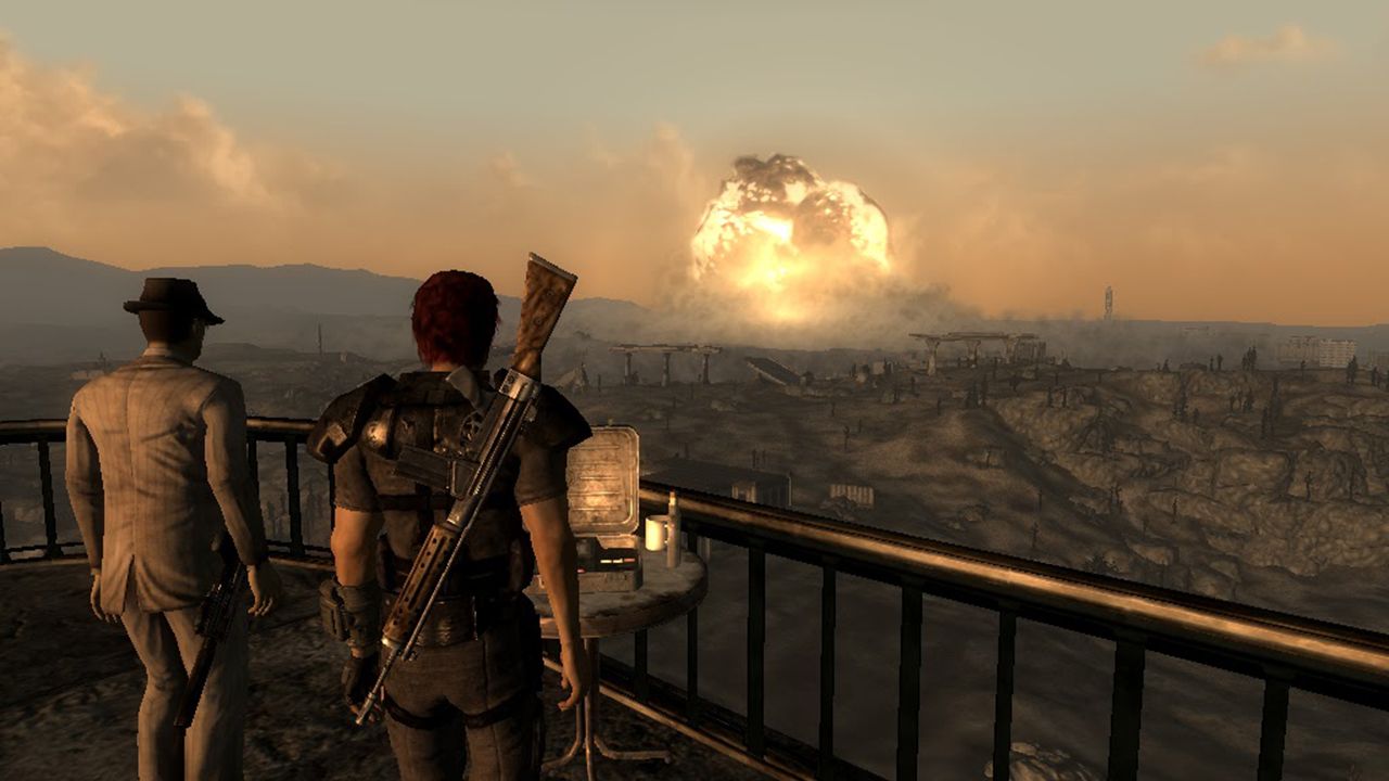 The White House is a radioactive crater in Fallout 3 because there were no quests there, so why build it? ‘It is our version of [Indiana Jones] shooting the guy rather than pulling out his whip and going into a fight’