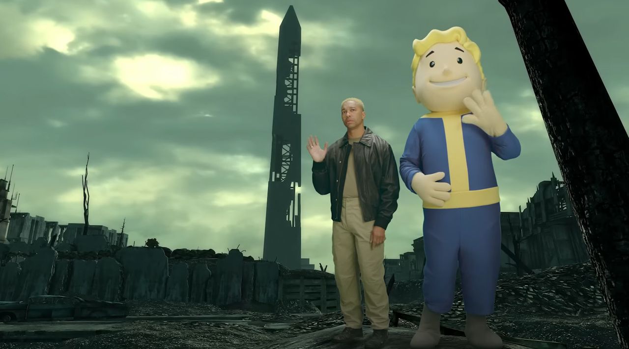 Bethesda keeps the Fallout remaster hopium flowing by putting Aaron Moten inside Fallout 3 and New Vegas