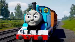 You’re laughing—Thomas the Tank Engine is being brutalized by Unreal Engine physics, and you’re laughing