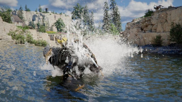 Crimson Desert’s waterskiing shoes are my favorite silly gadget the game has produced so far