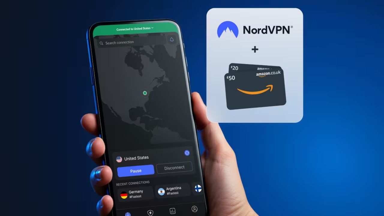 Exclusive deal: Get 77% off a 2-year NordVPN Plus plan, and enjoy 4 months free and an Amazon gift card on top