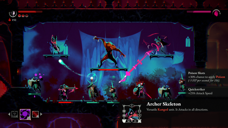 The latest game from the developer of Moonlighter is a tower defence roguelike about Dracula fighting off waves of vampire hunters