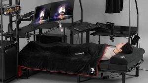 Japanese furniture brand reveals the Electric Gaming Bed 2, the ‘forbidden layout’ built for the ‘supremely decadent’