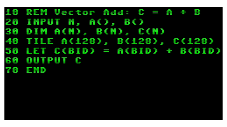 CUDA Tile Programming Now Available for BASIC!