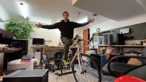 Hardware modder connects his gaming PC to his bike and achieves ‘human powered CPU cooling’