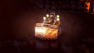 I’m having to completely retrain my muscle memory in Deep Rock Galactic: Survivor after 150 hours, because the new class they’ve added is just a dwarf in a car