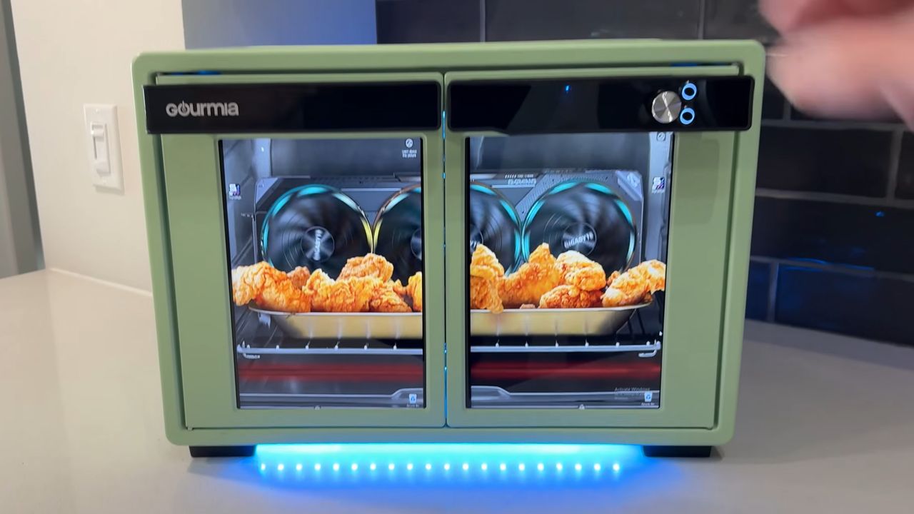 You’ve heard of putting your graphics card in the oven, but have you heard of putting your entire gaming PC inside an air fryer