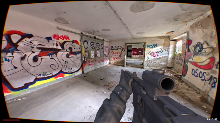 This photorealistic FPS runs in browser thanks to ‘Gaussian Splatting’, which is now my new favorite thing