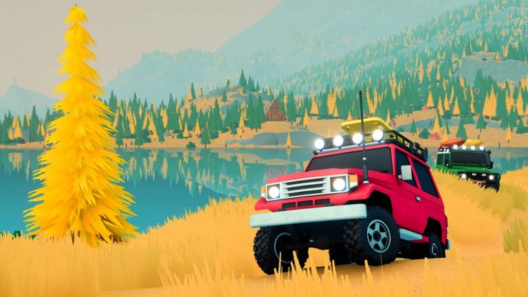 Over the Hill devs are celebrating reaching 1 million Steam wishlists by giving you a chance to play the Mudrunner-like off-roader early