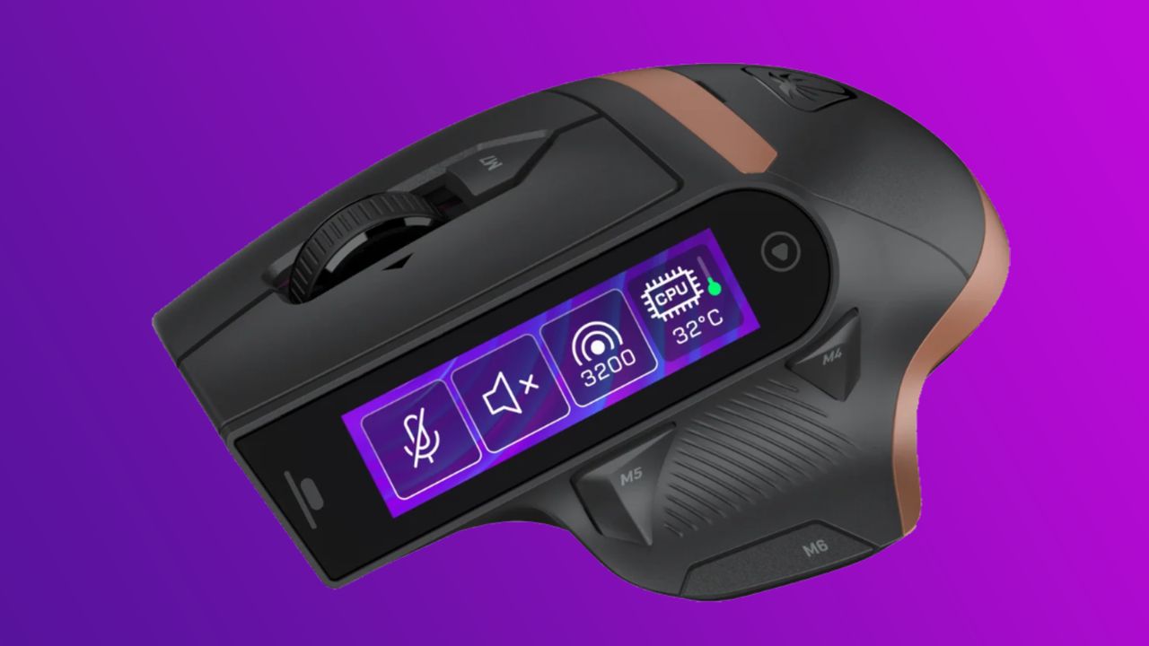 Turtle Beach has wedged a touchscreen into the side of its new 8K gaming mouse and it’s giving me the heebie-jeebies