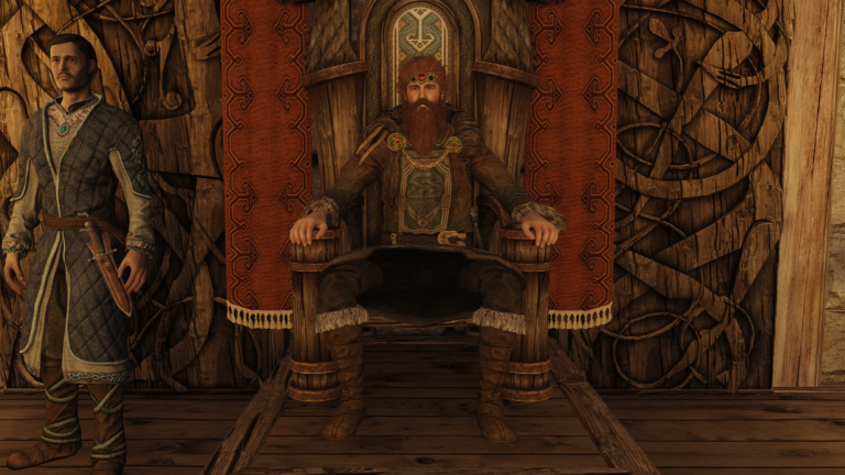 Hero modder gives all of Skyrim’s jarls unique sitting poses on their fancy thrones