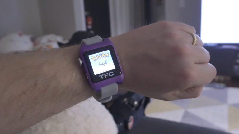 Pocket console modder shrinks down Game Boy Color into a smart watch, complete with cursed control scheme