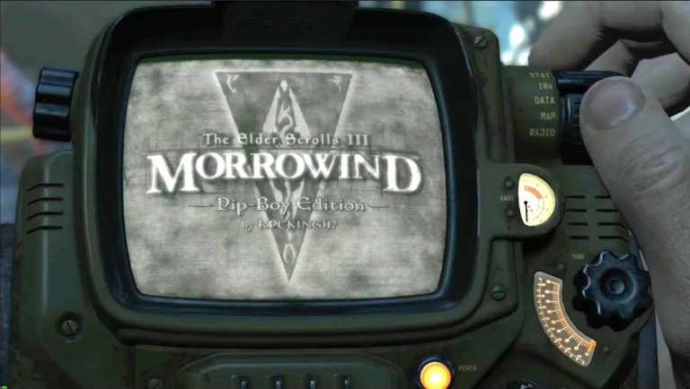 One mad modder got the entirety of The Elder Scrolls 3: Morrowind running on Fallout 4’s in-game Pip-Boy