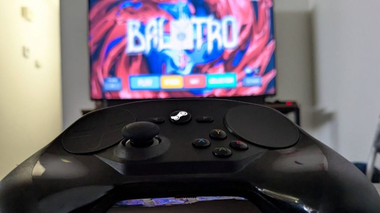 I bought a $5 Steam Controller 7 years ago and forgot it existed. Now it’s my new living room sidekick