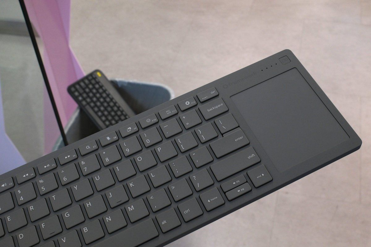 Framework says its Wireless Touchpad Keyboard ‘is by far our most waitlisted product’