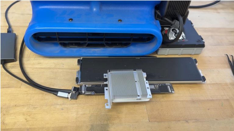 You can crank wild performance out of a MacBook Neo if only you use a giant industrial air blower and Peltier thermoelectric cooling