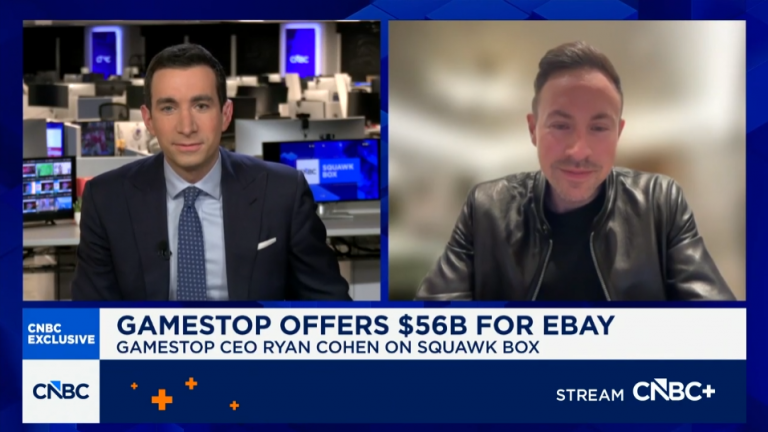 GameStop CEO baffles CNBC anchors in bizarre interview