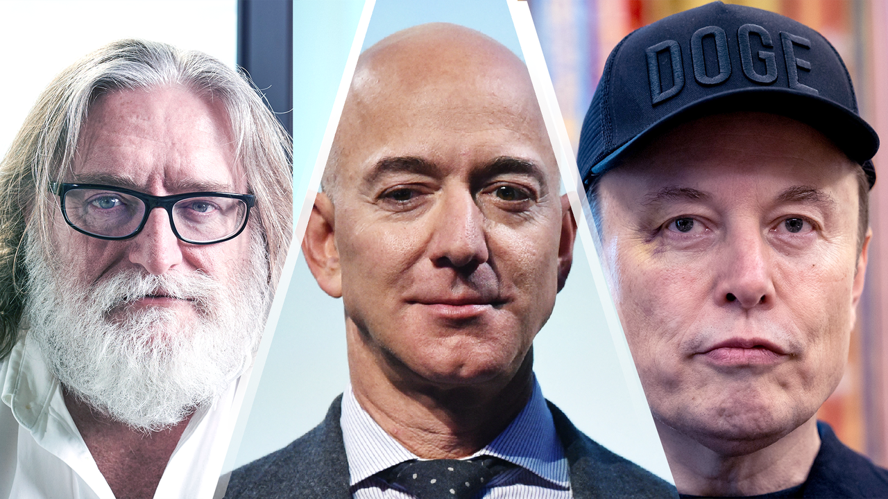 Elon Musk said Gabe Newell gets ‘two thumbs up from me’ for the OpenAI board but Jeff Bezos is ‘clueless’