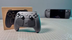 Hear the Steam Controller sing whole songs with haptics, including the Wii Store soundtrack, Still Alive, and even attempt a Rick Roll