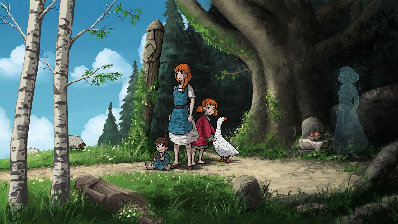 This hand-embroidered medieval adventure game looks like a lovely, chill time—but I’m warning you, don’t be fooled by its pleasant exterior