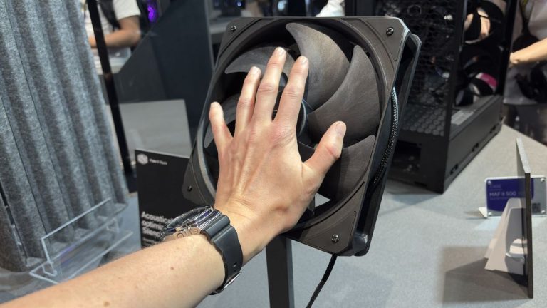 Cooler Master is stuffing its latest cases with truly humongous fans for airflow and quieter operation