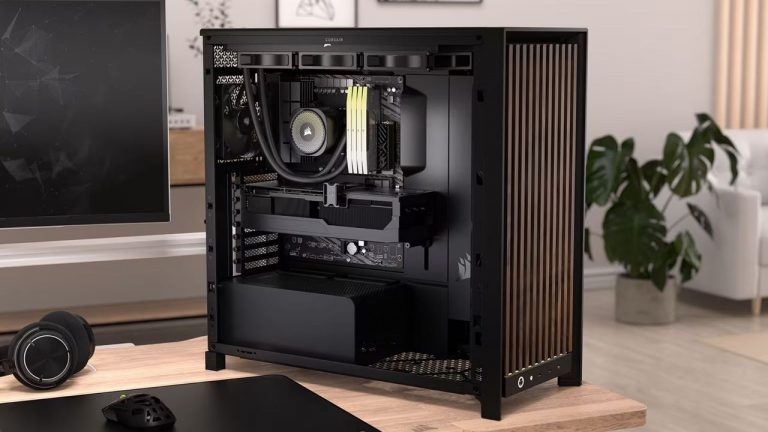 Corsair announces solid wood front panels for its Frame 5000D PC cases, including a ripple one I’m not entirely sure about