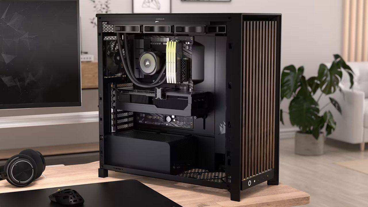 Corsair announces solid wood front panels for its Frame 5000D PC cases, including a ripple one I’m not entirely sure about