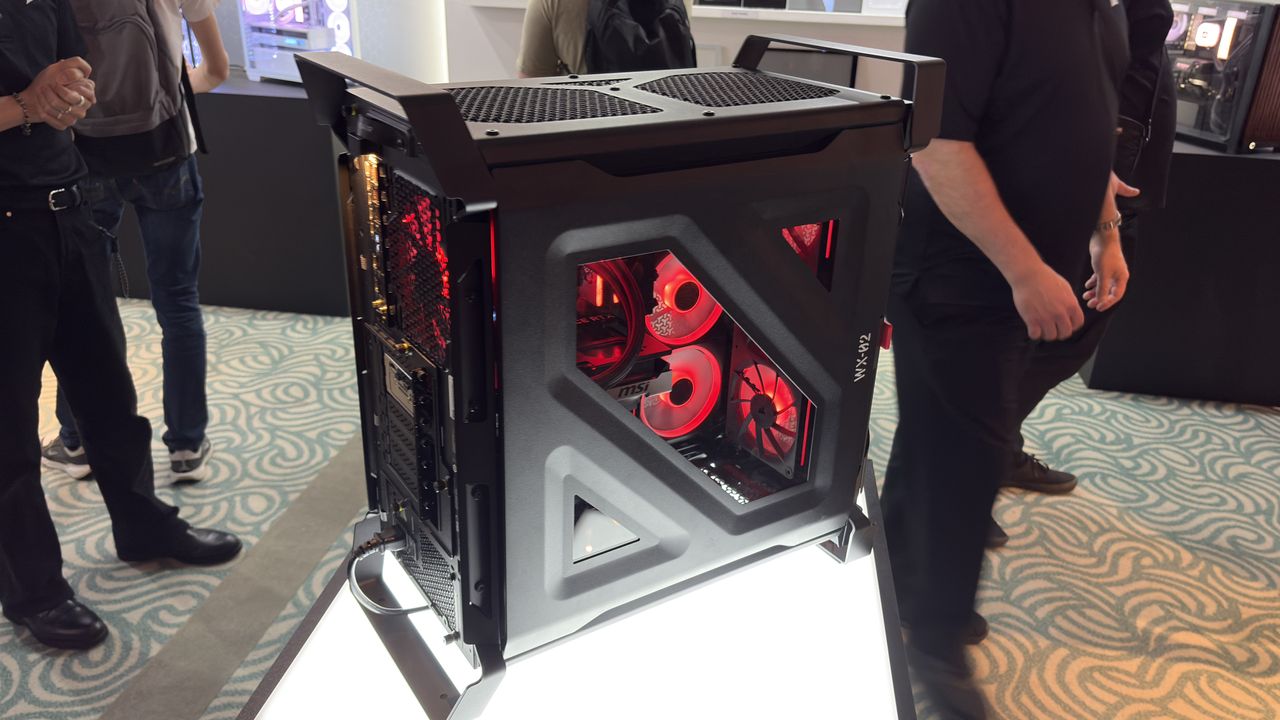 Corsair’s slightly-outrageous Warthog PC case is the thing I’d most like to take home from Computex 2026, and I’m not ashamed to say it