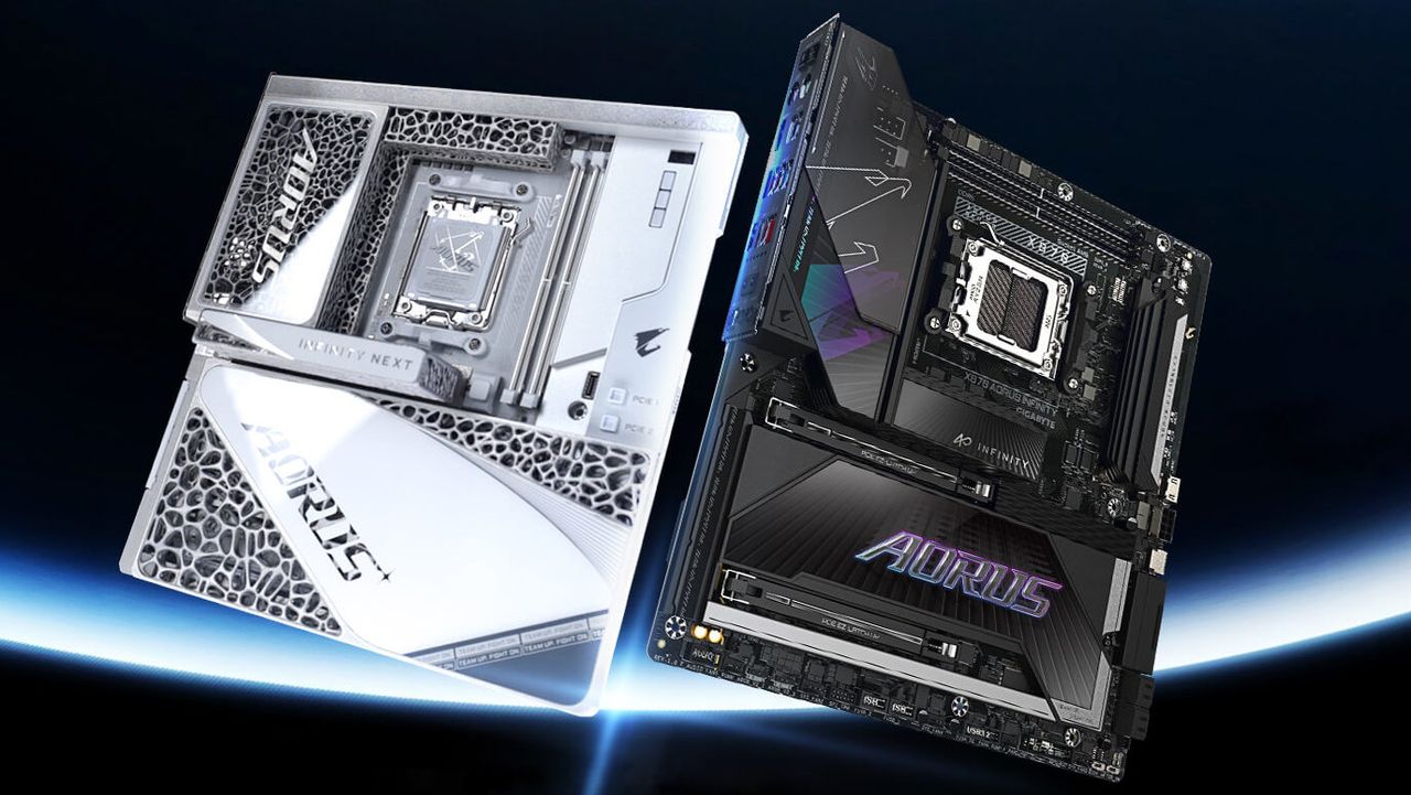 Gigabyte borrows space industry and data center tech, along with all the relevant buzzwords, for its 40th anniversary motherboards