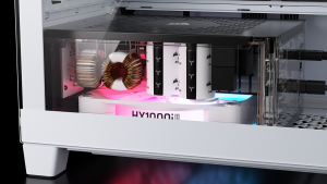 Corsair has shown off a military-themed PC case with fighter jet controls, and it’s still not as over the top as its see-through PSU