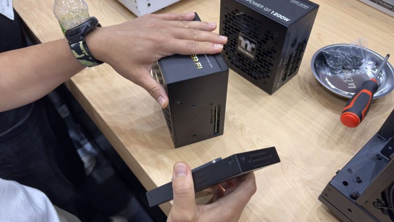 Thermaltake has built a PSU that splits in two… on purpose