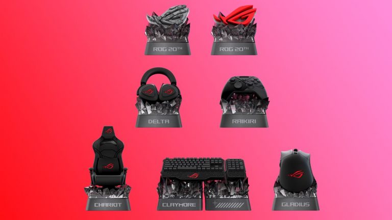 Asus is releasing ‘mystery’ mini loot boxes with the most peculiar little keycaps I’ve ever seen