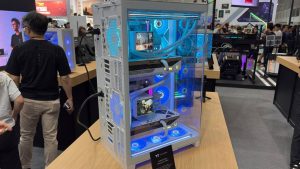 What’s better than one high tier gaming rig? A double-decker gaming rig, according to Thermaltake