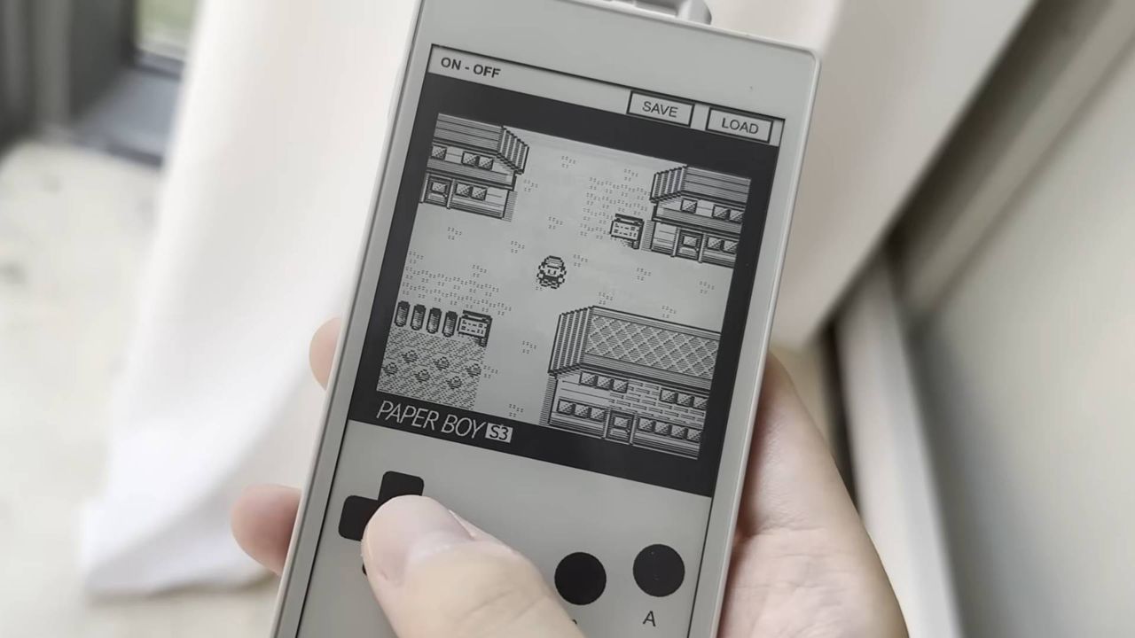 YouTuber builds pocket-sized Game Boy emulator using an ereader, demonstrates an ‘actually playable’ refresh rate for your Pokemon Blue replay