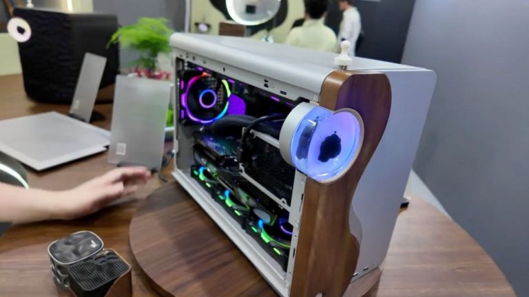This new microATX PC case comes with a Venom-like black liquid that reacts to sound and magnets, and I find it weirdly alluring