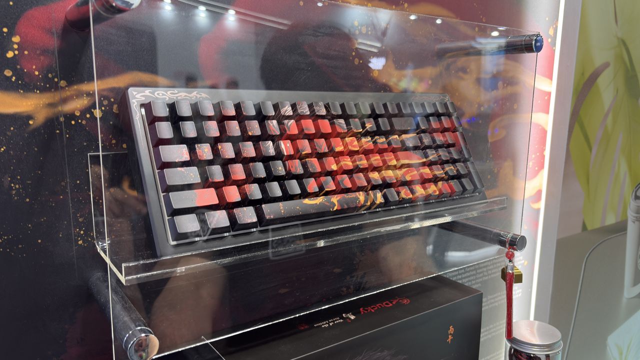 We got eyes on Ducky’s sleek Year of the Horse gaming keyboard, and I can say I like it more than its last horse one