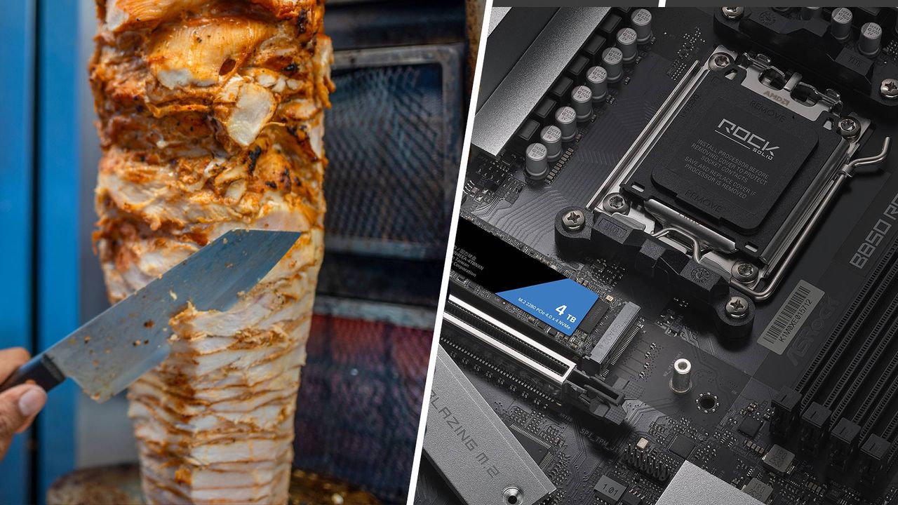 One Redditor spent four months building a ‘Turkish kebab PC’ with working spinning components