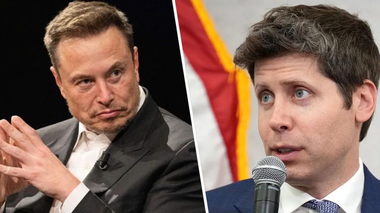 ‘After stealing an open source AI charity, you then stole all of Apple’s phone technology! Wow’: Elon Musk and Sam Altman are fighting on the internet again