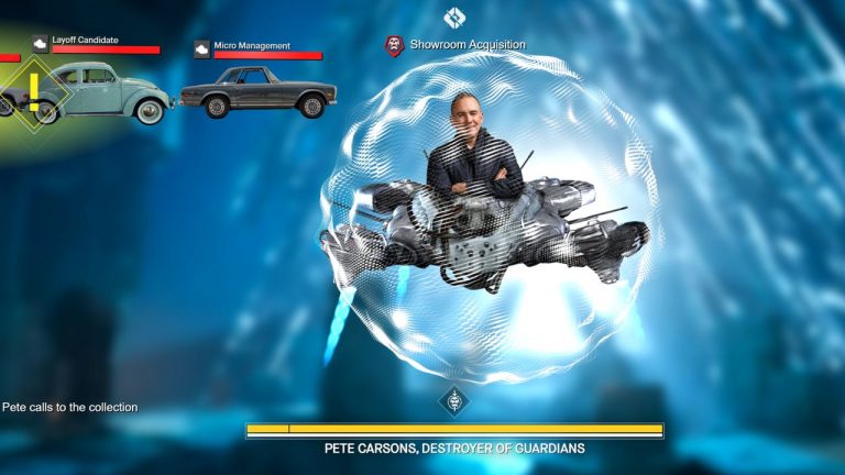 You’re invited to Destiny’s cursed unofficial final raid: Pete Carsons’ Vault of Cars