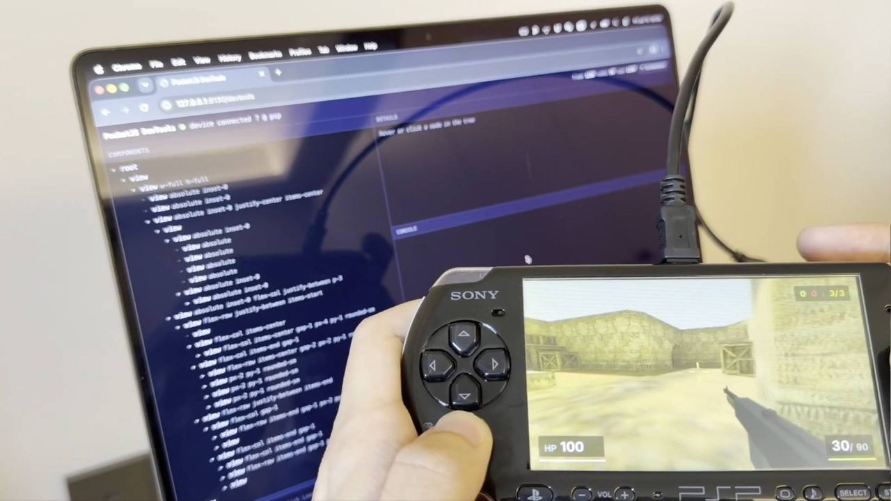 ‘Yes, that’s Counter-Strike on a PSP!’: Modder gets favorite PC FPS working on Sony’s 22-year-old handheld console